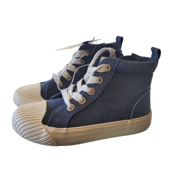 Cat‎ & Jack Shane Sneakers. Toddler shoes size 10, blue and white. - Picture 3 of 5